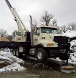 Thumbnail image of 33 ton crane on site