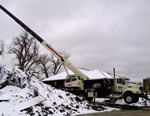 Thumbnail image of 33 ton crane on site