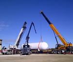 Thumbnail image of anhydrous ammonia tank tandem lift