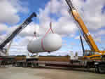 Thumbnail image of anhydrous ammonia tank tandem lift