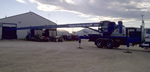 Thumbnail image of 40 ton crane with boom fully extended