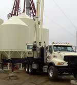 Thumbnail image of lifting fertilizer storage tanks