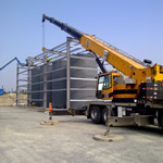 Thumbnail image of putting up a water treatment plant for hydro