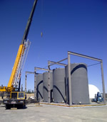 Thumbnail image of putting up a water treatment plant for hydro