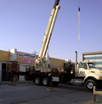 Thumbnail image of roof work at mall