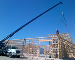Thumbnail image of lifting rafter sections