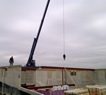 Thumbnail image of steel beam installation